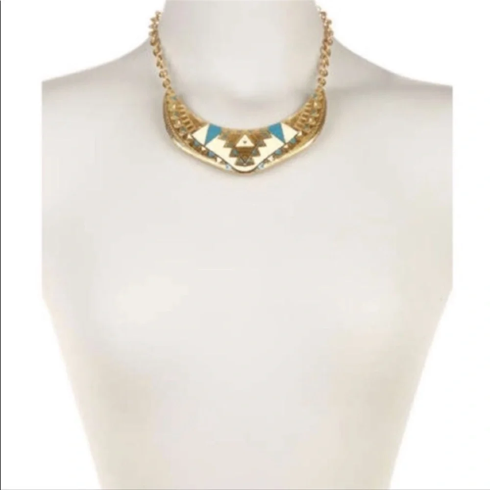 + SPARKLING SAGE + Tribal Necklace - Picture 8 of 8